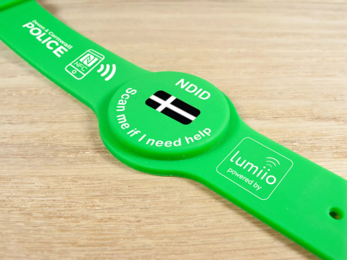 Devon & Cornwall Police launch NDID Neurodiversity ID wristbands