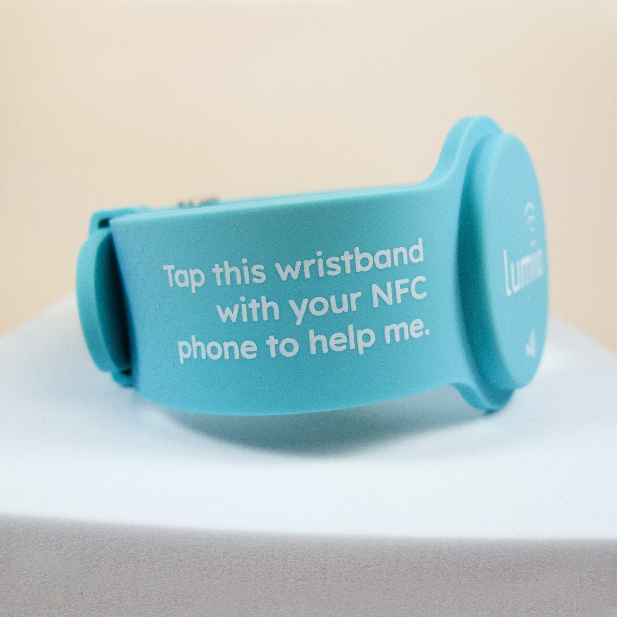 Soft Touch Wristband - Blue Lumiio