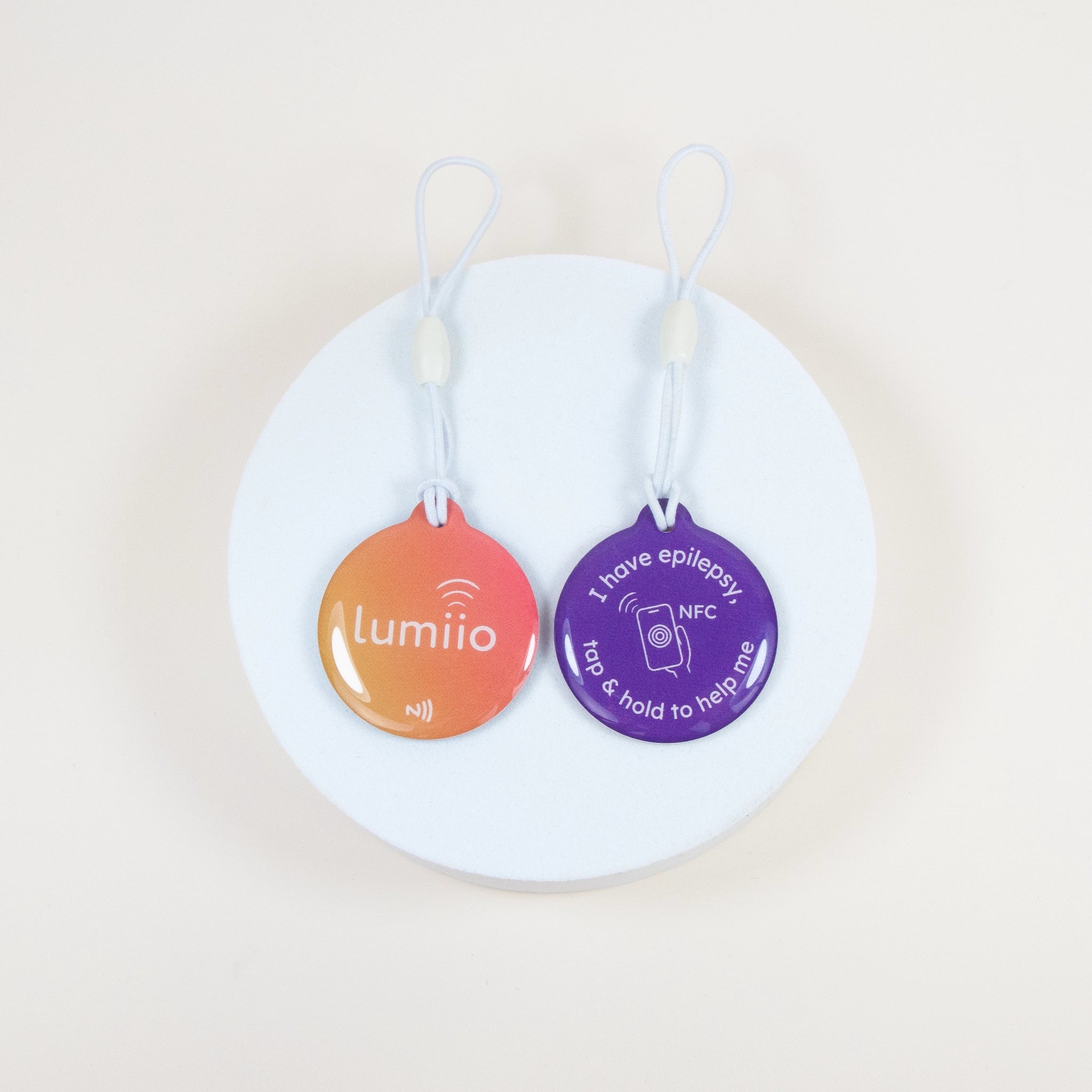 Token Mini Epilepsy Hangtag