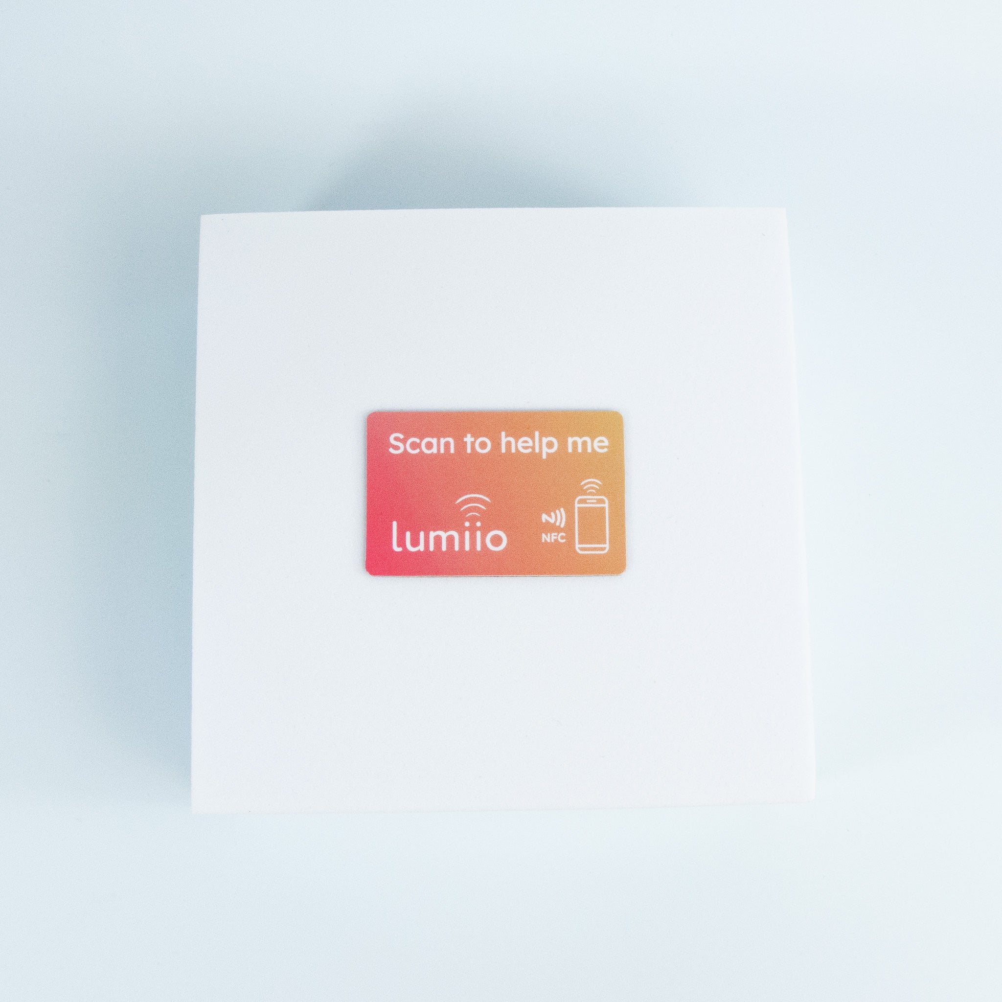 Connect Label - Scan to Help