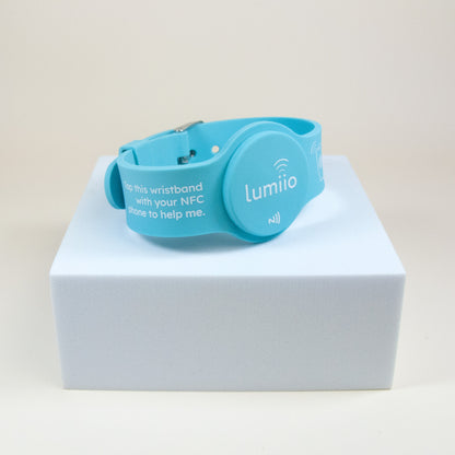 Soft Touch Wristband - Blue Lumiio