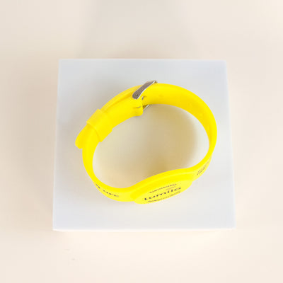 Soft Touch Wristband - Dementia Yellow