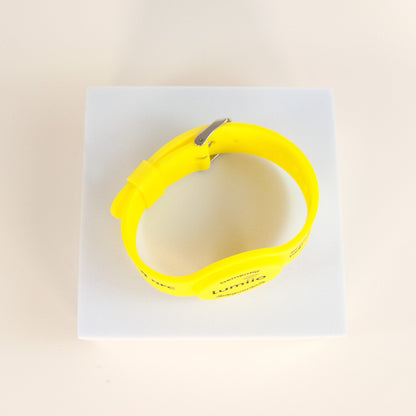 Soft Touch Wristband - Dementia Yellow