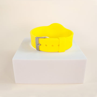 Soft Touch Wristband - Dementia Yellow