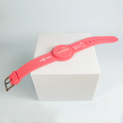Soft Touch Wristband - Pink Lumiio