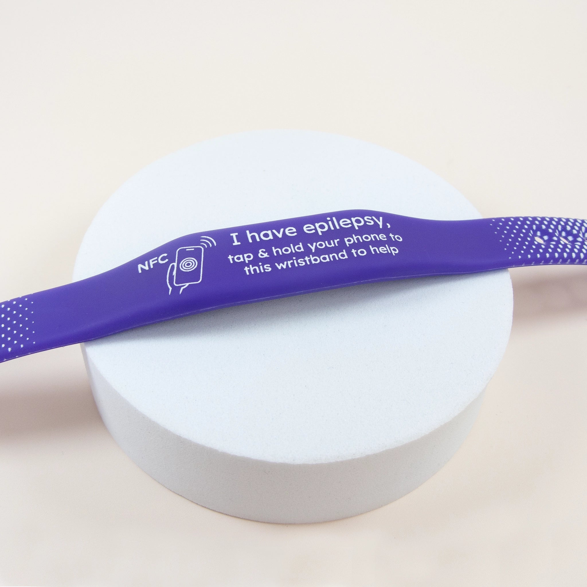 Soft-Touch Epilepsy Wristband