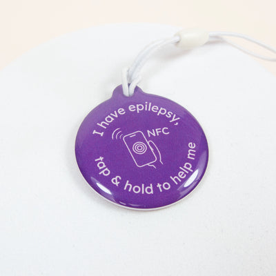 Token Mini Epilepsy Hangtag