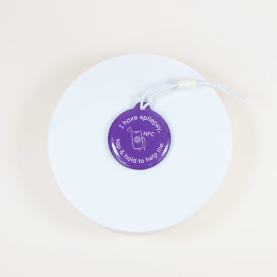 Token Mini Epilepsy Hangtag