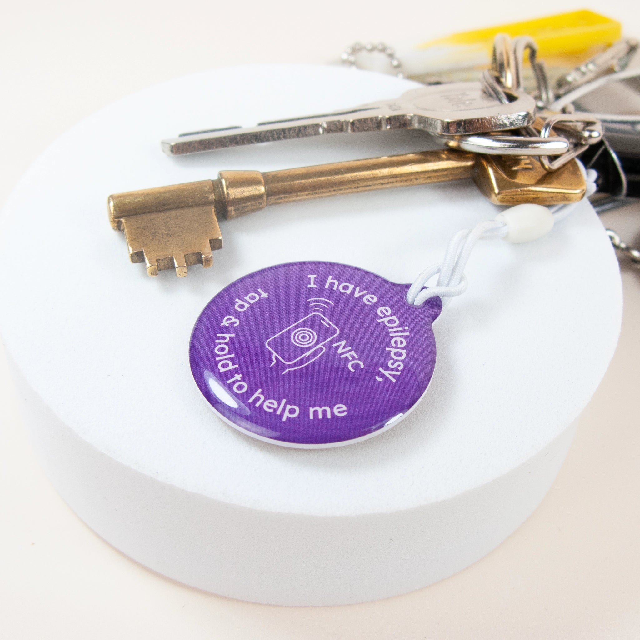 Token Mini Epilepsy Hangtag