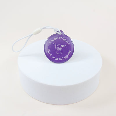 Token Mini Epilepsy Hangtag