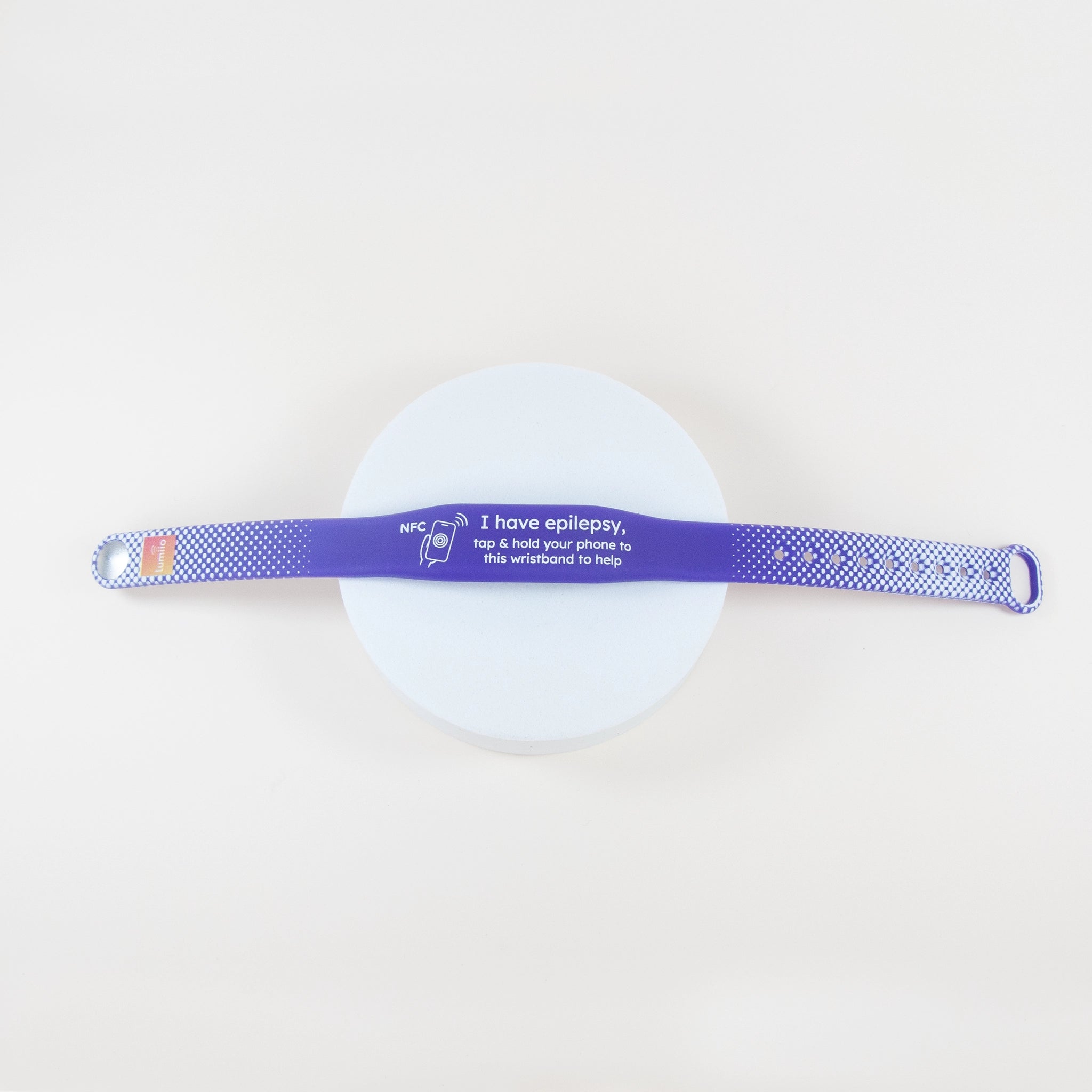 Soft-Touch Epilepsy Wristband