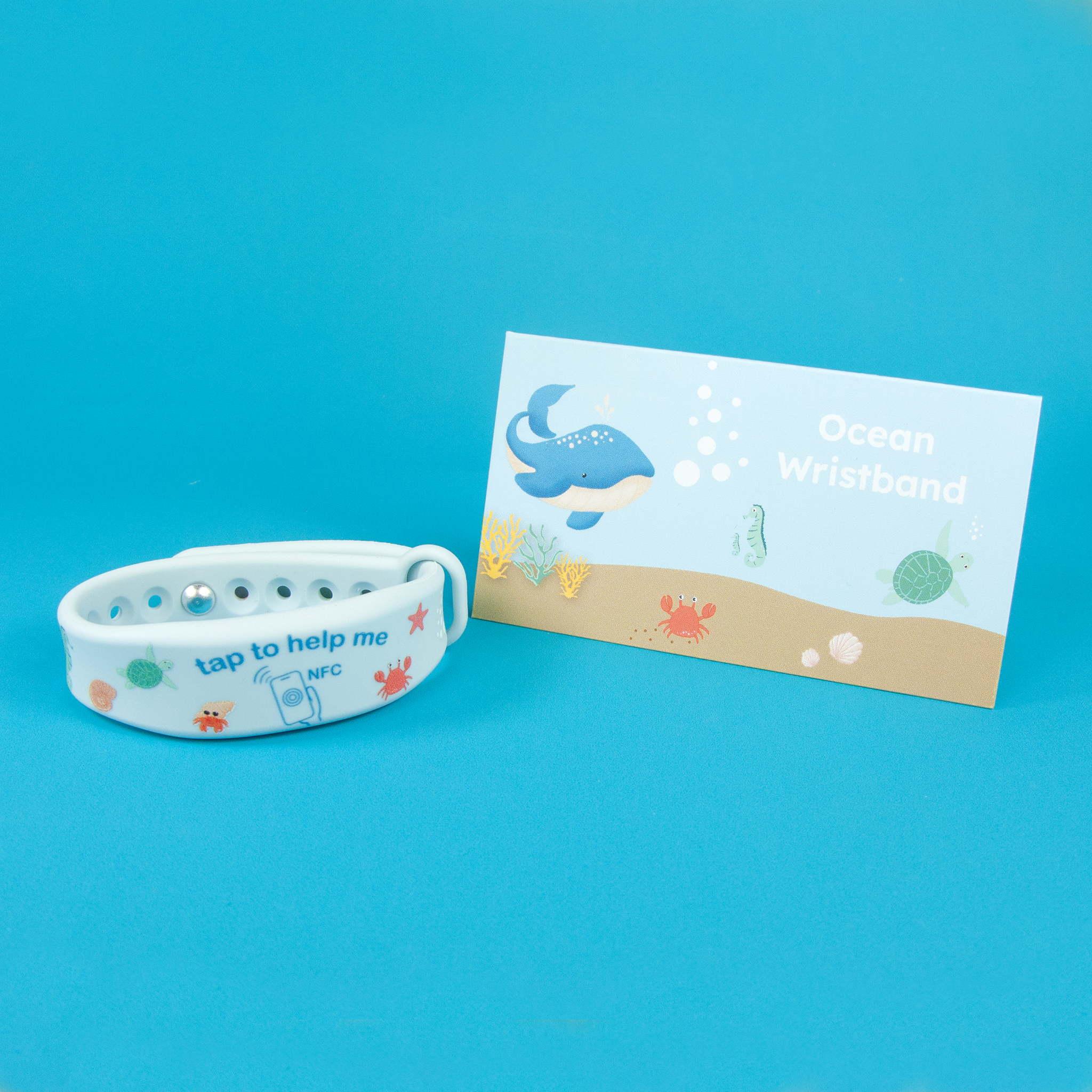 Kids ‘Ocean’ ID Wristband