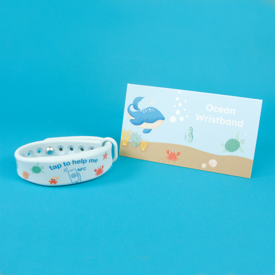 Kids ‘Ocean’ ID Wristband