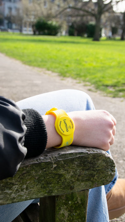 Soft-Touch Dementia Wristband - Yellow
